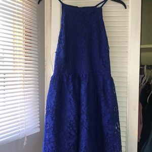 Royal blue dress